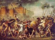 Jacques-Louis David The Sabine Women oil painting artist